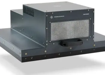 The R&S IMAGER from Rohde & Schwarz uses millimeter wave imaging to inspect the quality of packaged goods in real time
