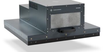 The R&S IMAGER from Rohde & Schwarz uses millimeter wave imaging to inspect the quality of packaged goods in real time