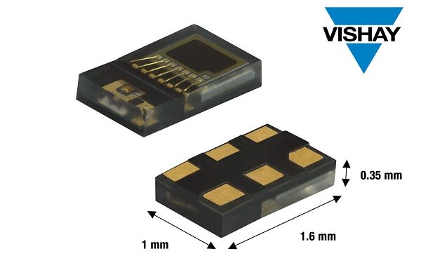 Vishay Intertechnology Short Distance Proximity Sensor Offers Idle Current Down to 5 μA and 14-Bit Resolution in Compact Package