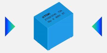 TDK presents DC-link capacitors rated for up to +135 °C in automotive and industrial applications