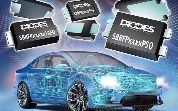 Field-Plated Super Barrier Rectifier® Devices from Diodes Incorporated Deliver Industry-Leading Efficiency and Reliability in Automotive Systems