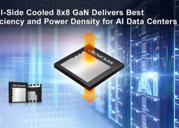 Renesas Launches Industry’s First Dual-side-cooled 650V GaN Device for AI Data Centers