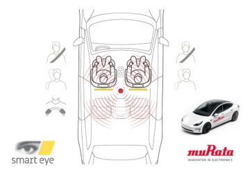 Murata and Smart Eye demonstrate camera-radar sensor fusion for advanced in-cabin sensing