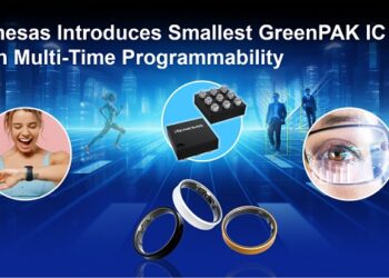 Renesas Launches Industry’s Smallest GreenPAK Mixed Signal Devices for Wearable and Portable Electronics