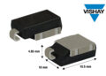 Vishay Intertechnology XClampR® Bidirectional Flat  Clamping TVS in DO-218AC Package Deliver Low Clamping Voltage, High Power Density