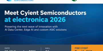 Cyient Semiconductors showcases AI Data Center Power, Edge AI and custom ASIC solutions at electronica 2026