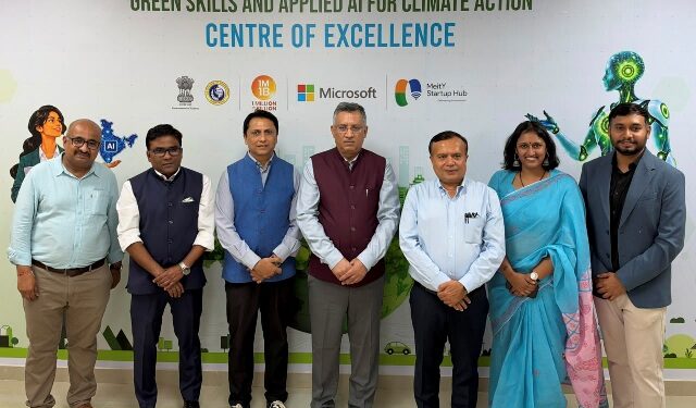 Microsoft, 1M1B and MeitY Startup Hub Launches Gujarat’s First Green Skills & Applied AI Centre of Excellence in Ahmedabad