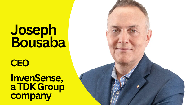 Joseph Bousaba, CEO, InvenSense, a TDK group company