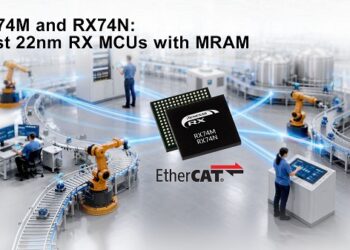 Renesas Launches New 32-bit 600 MHz MCUs with Embedded MRAM