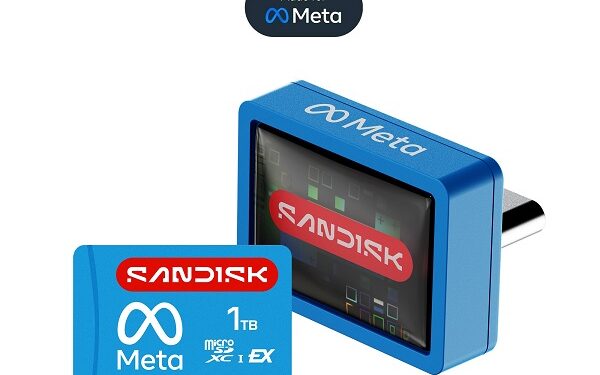 Sandisk Named Exclusive Storage Partner for Meta VR Glasses