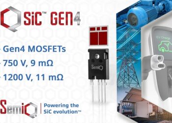 SemiQ Gen4 1200 V and 750 V SiC MOSFETs Cut On-Resistance By 21% and Switching Energy By 11%