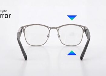TDK demonstrates the world’s first direct retinal projection display for smart glasses using a meta-optic mirror
