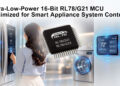 Renesas Launches New MCUs for Smart Appliances