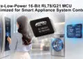Renesas Launches New MCUs for Smart Appliances